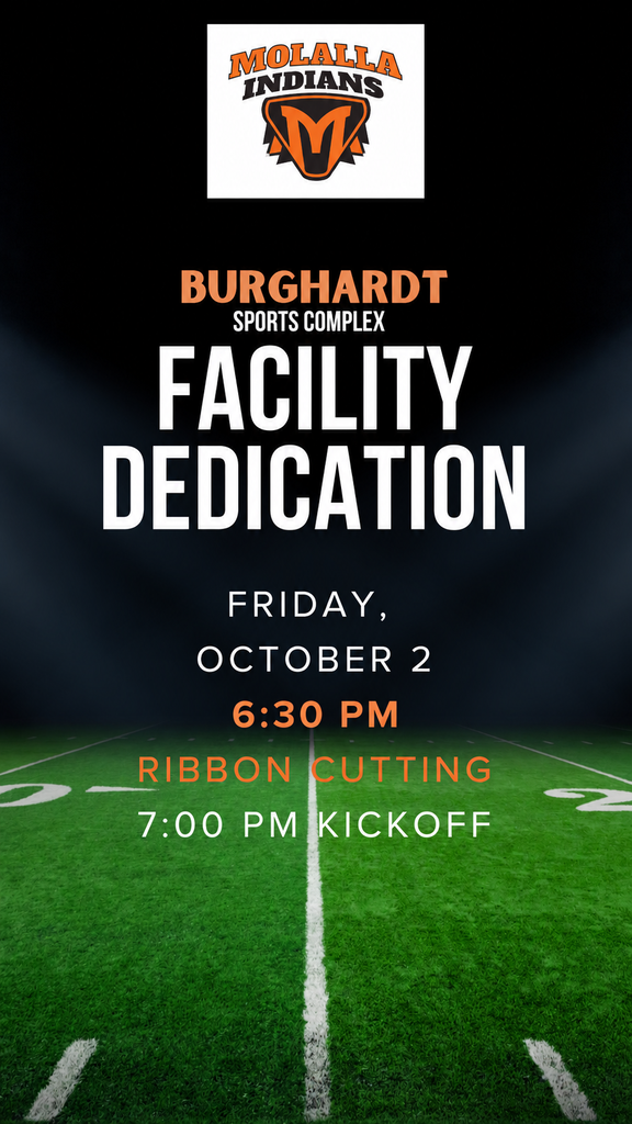 Graphic for Event October 2 at 6:30pm Burghardt Sports Complex (5th and Eckerd)