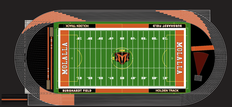 Rendering of Burghardt Stadium Upgrades
