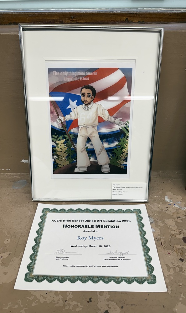 Illustrative depiciton of Bad Bunny from the Super Bowl Hafl-Time Show