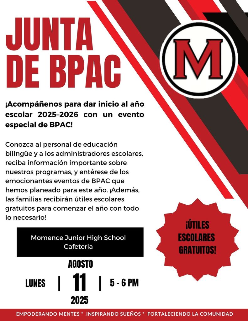 BPAC Flyer Spanish