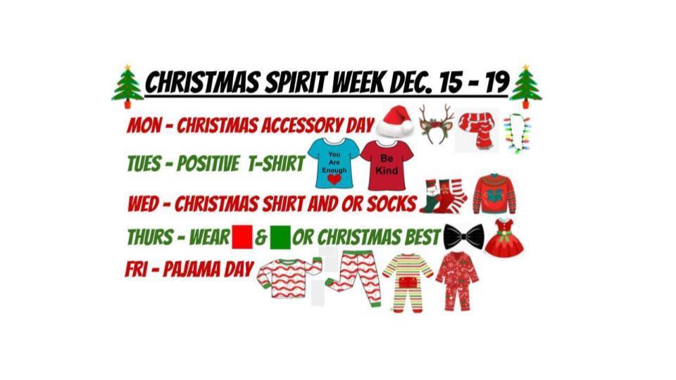 Christmas Spirit Week