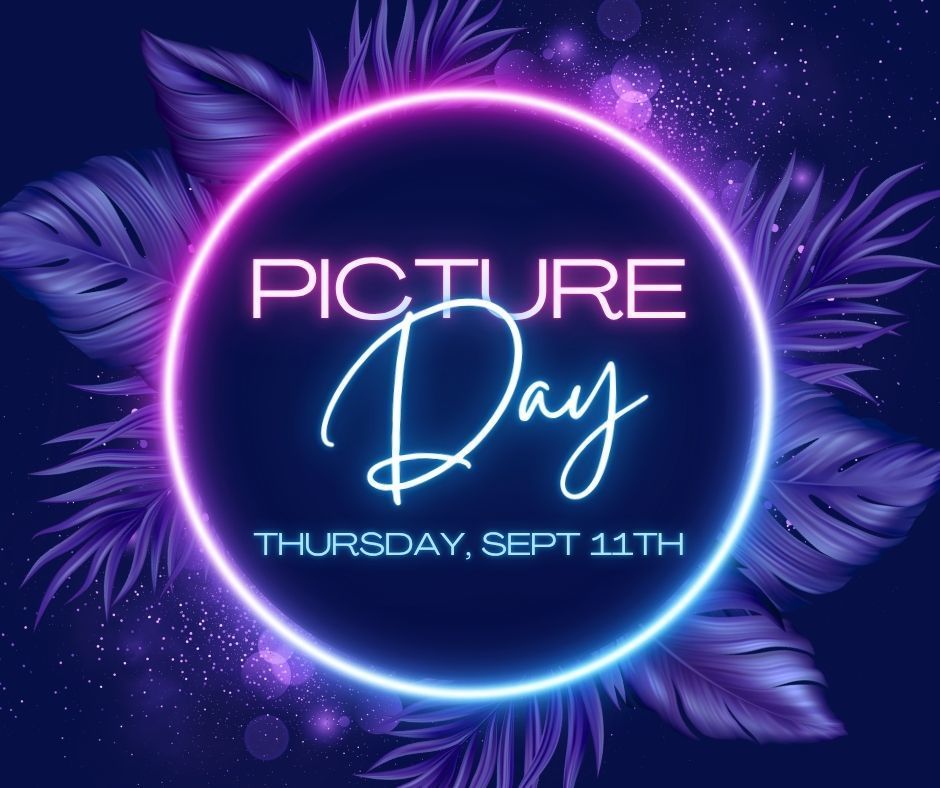 Picture day is Thursday September 11th