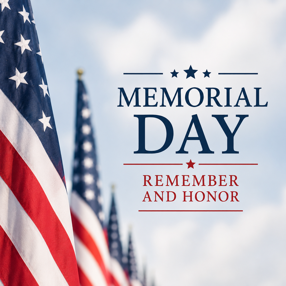 Memorial Day remember and honor no school
