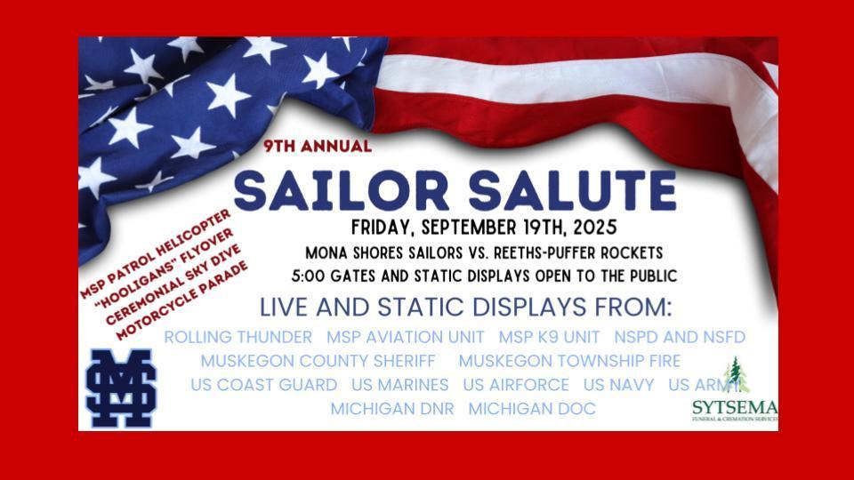 Sailor Salute Friday September 19th 
