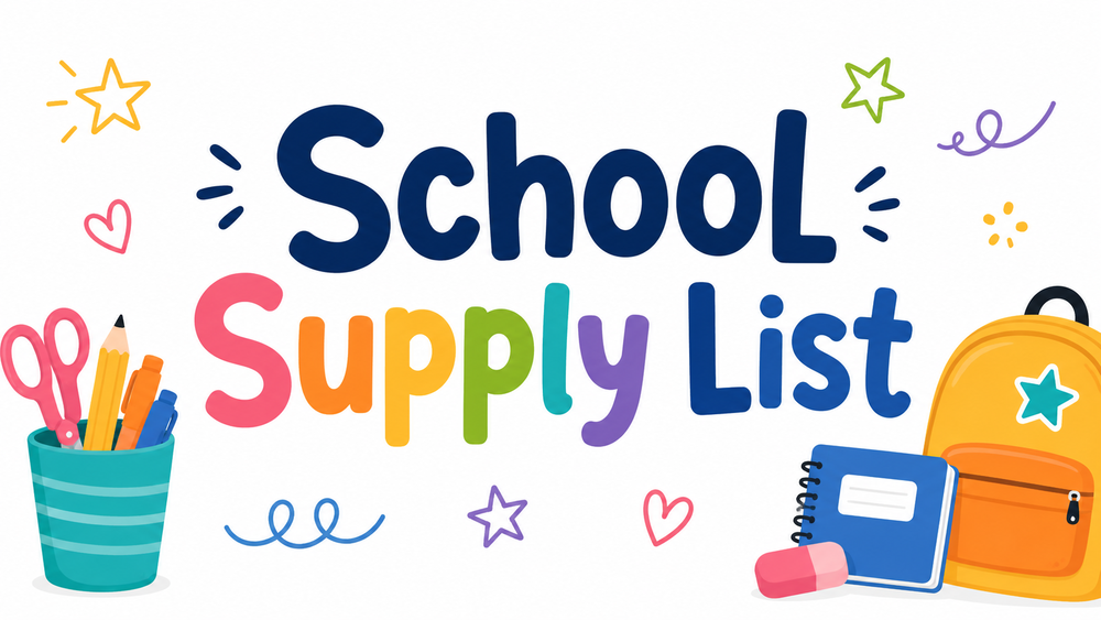 School Supply List
