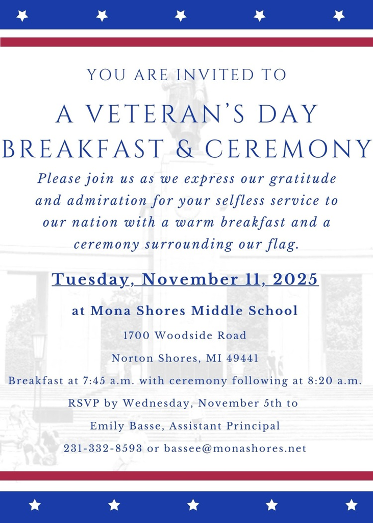 Veterans Day Ceremony Invitation