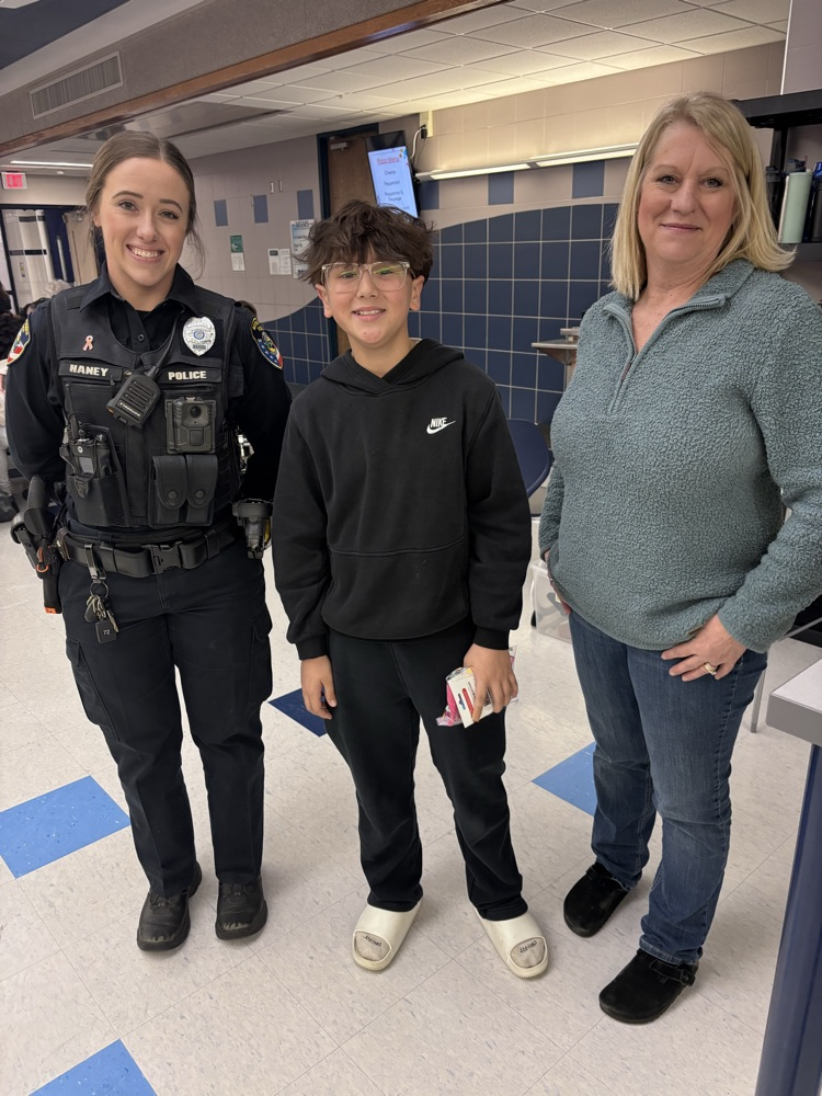 officer, student, and donor