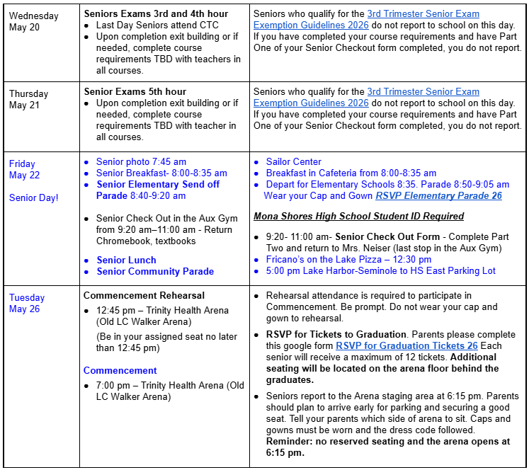 2026 Senior Calendar pg2