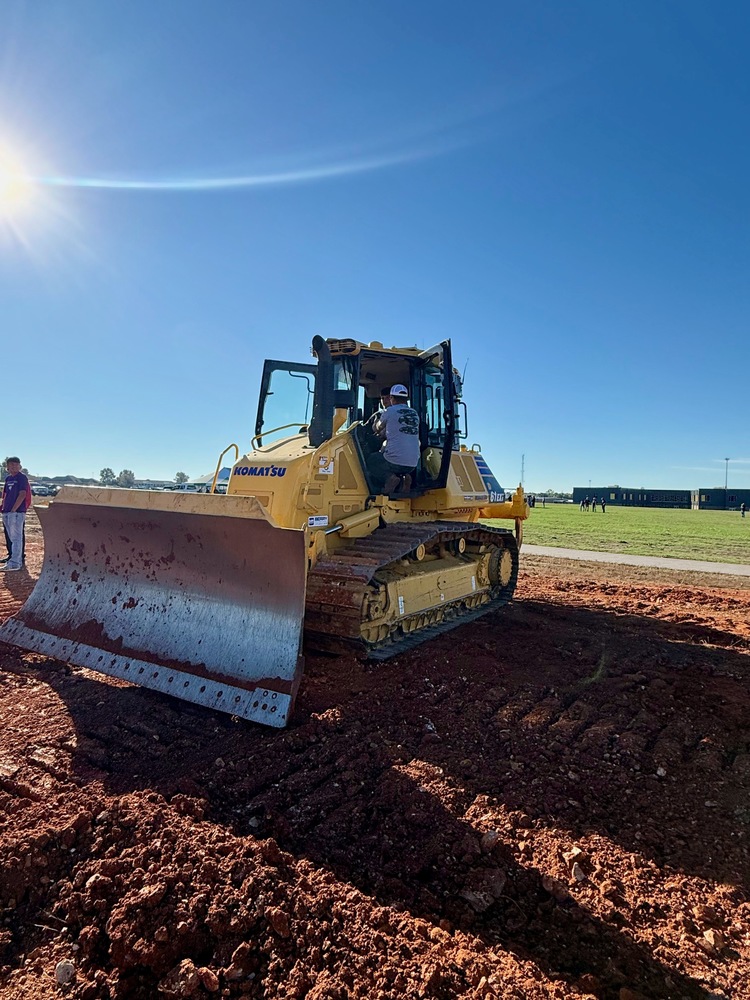 dozer for heavy equipment day