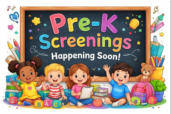 Pre-k and Kinder screenings