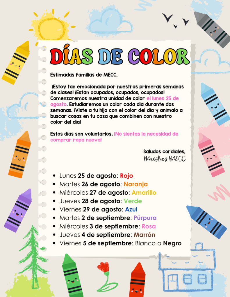 Dias de colores