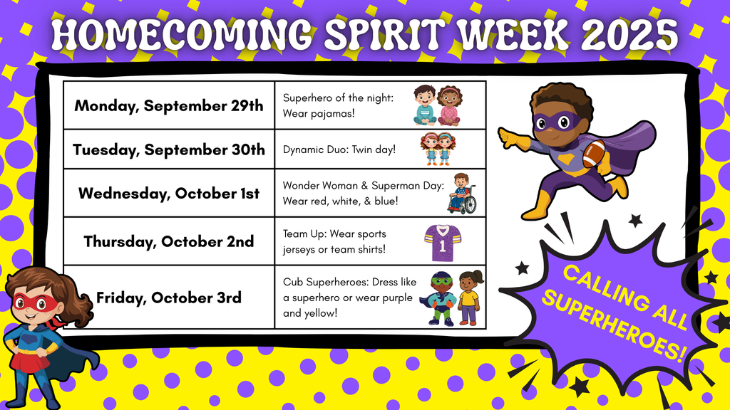 Homecoming Spirit Week 2025