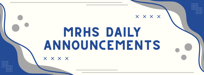 daily announcements