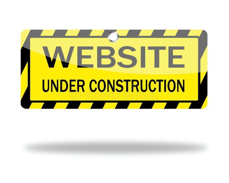 Website Under Construction Sign