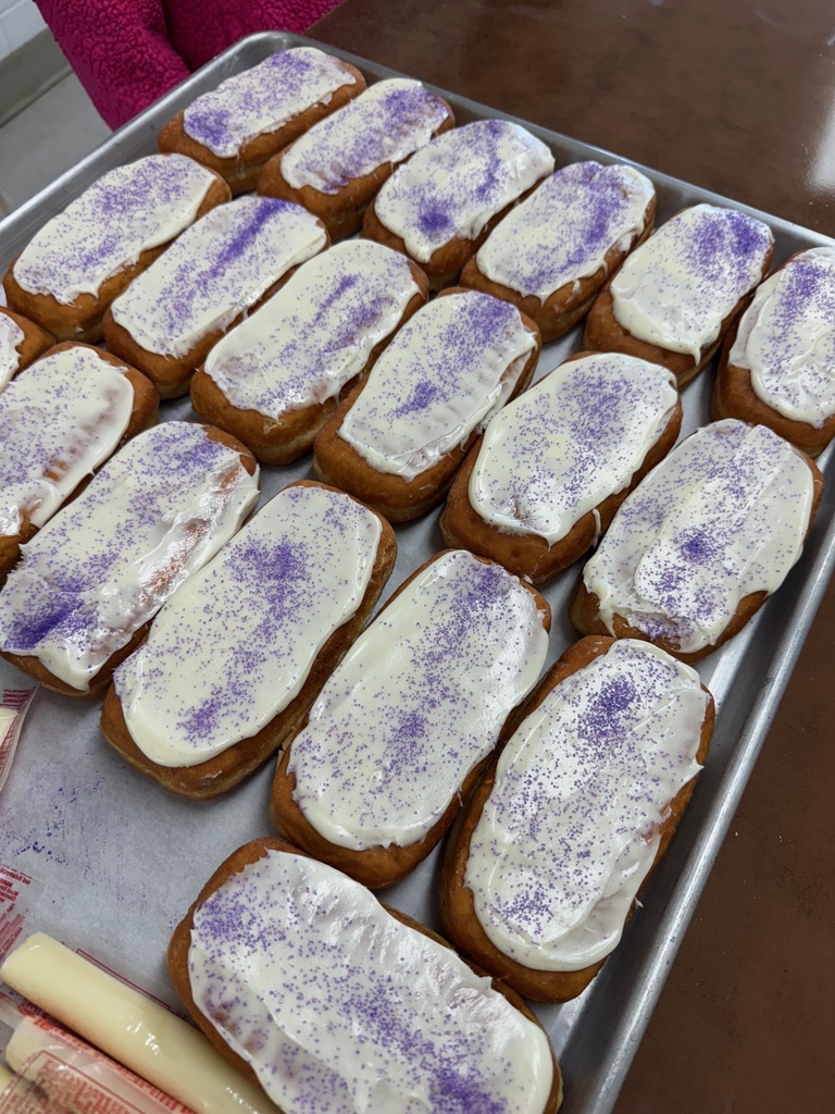 Thank you to our Food Service for making the delicious donuts!
