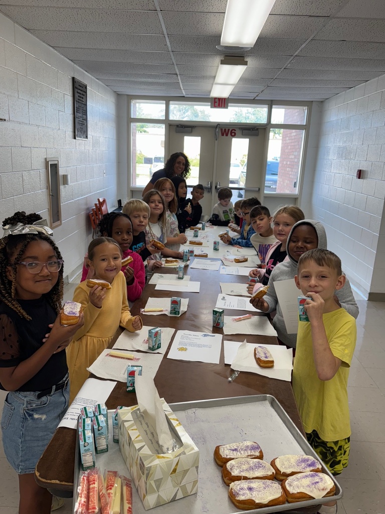 Donuts with Mrs. Morrison!