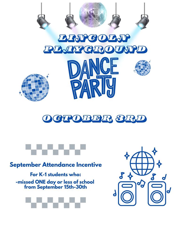 September Attendance Incetive Flyer