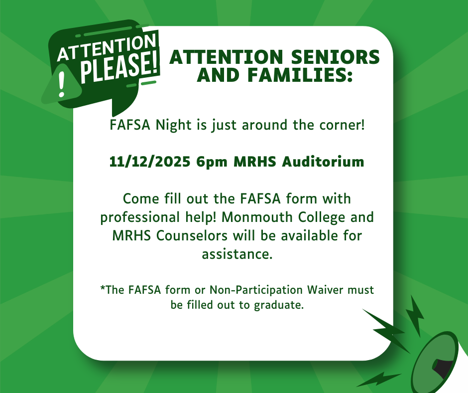 FAFSA Night #1 Flyer