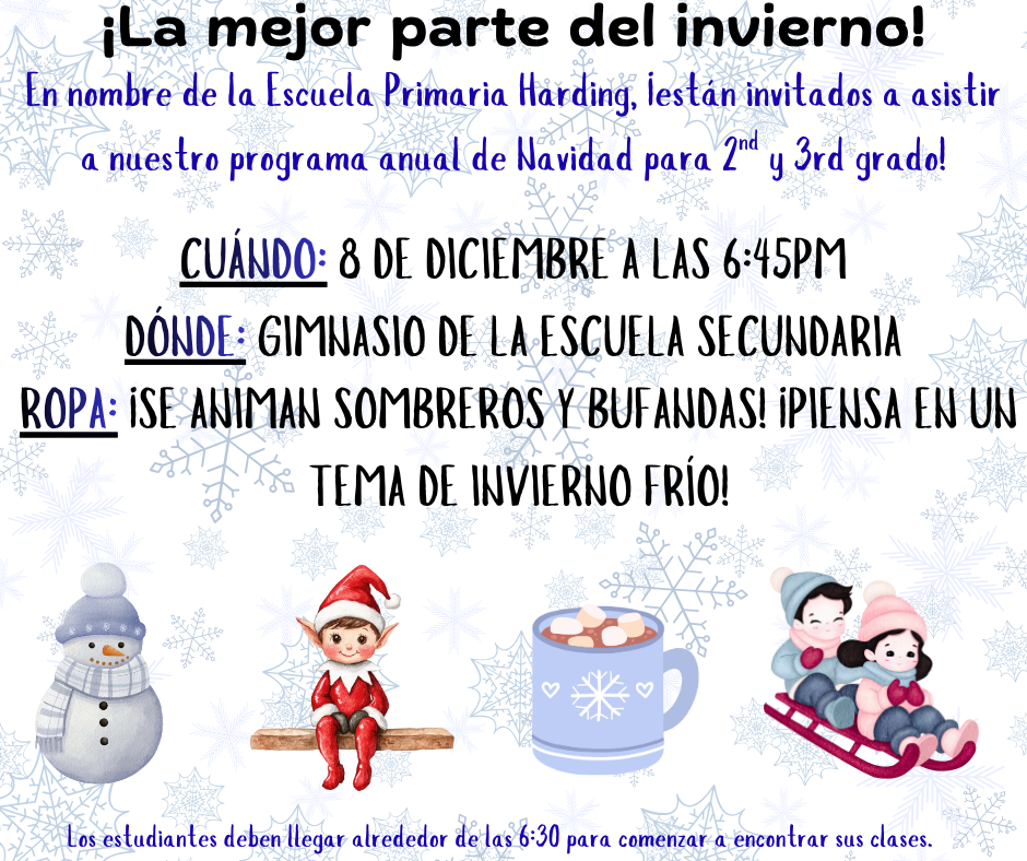 Harding Christmas Music Program December 2025