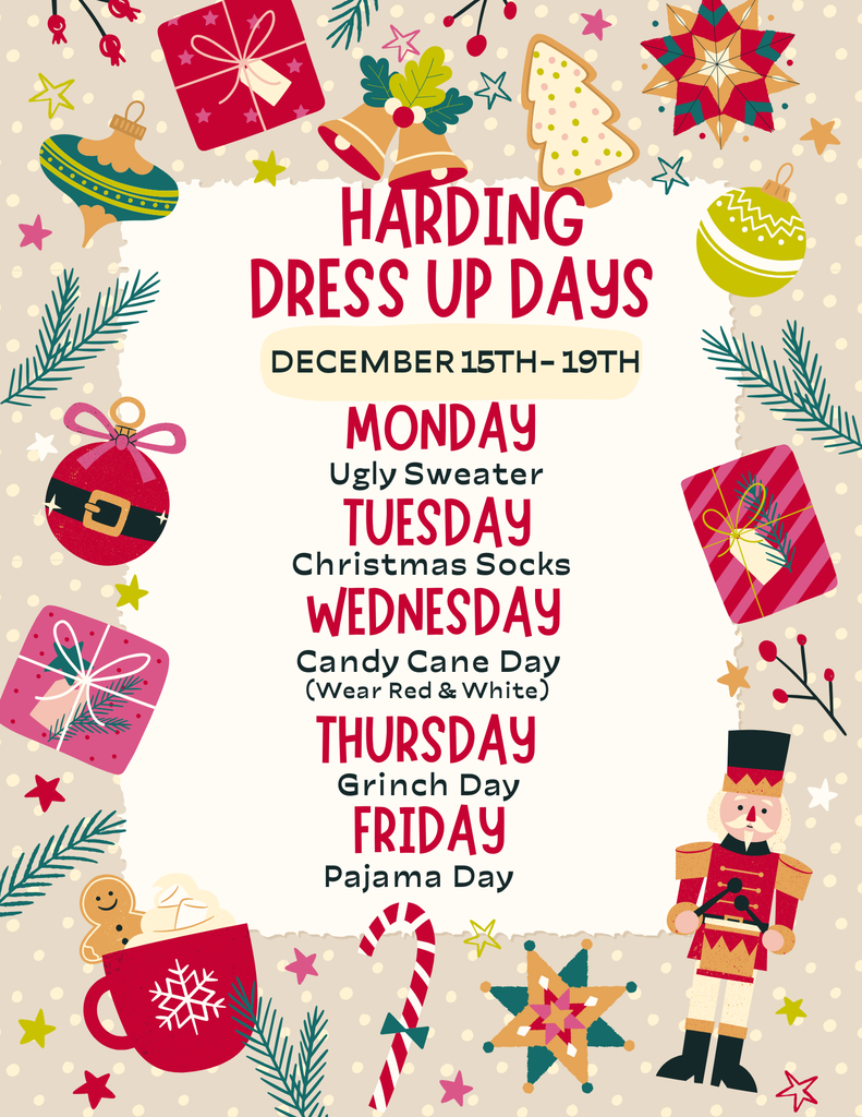  Dress up days at Harding!
