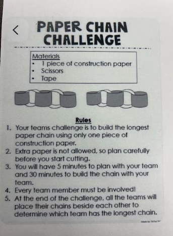 paper chain laughlin