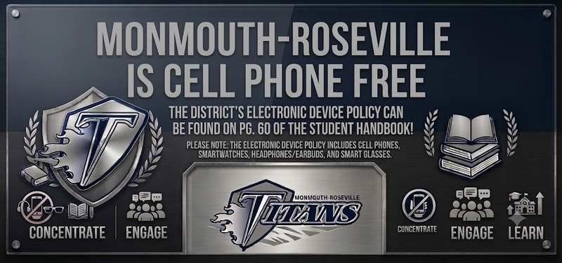 Monmouth-Roseville is cell phone free