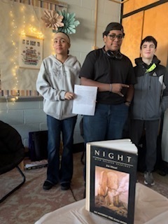 Students posing for picture