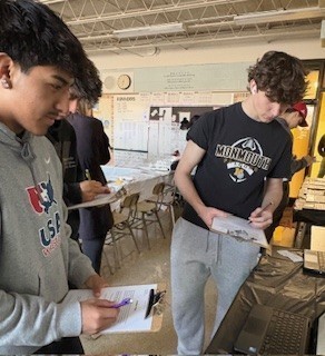 Discussion among students