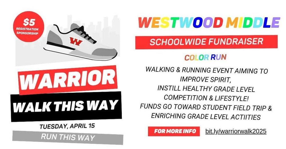 Warrior Walk This Way Color Run
