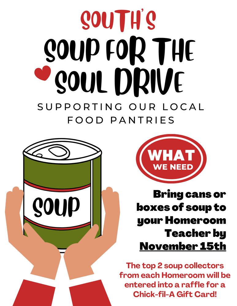 Announcement for a Food Drive
