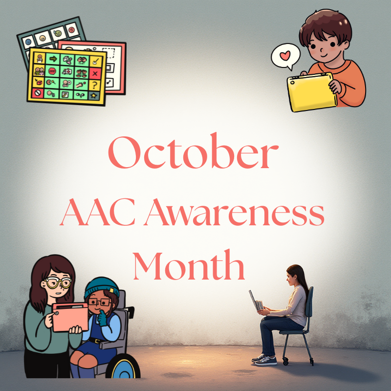 October is AAC Awareness Month