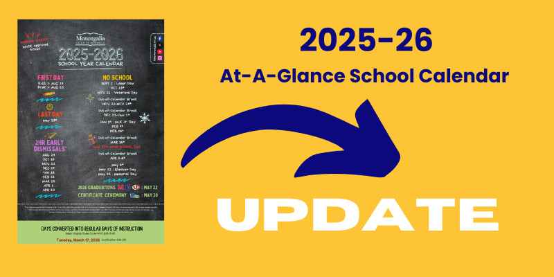 2025-26 School Calendar Update