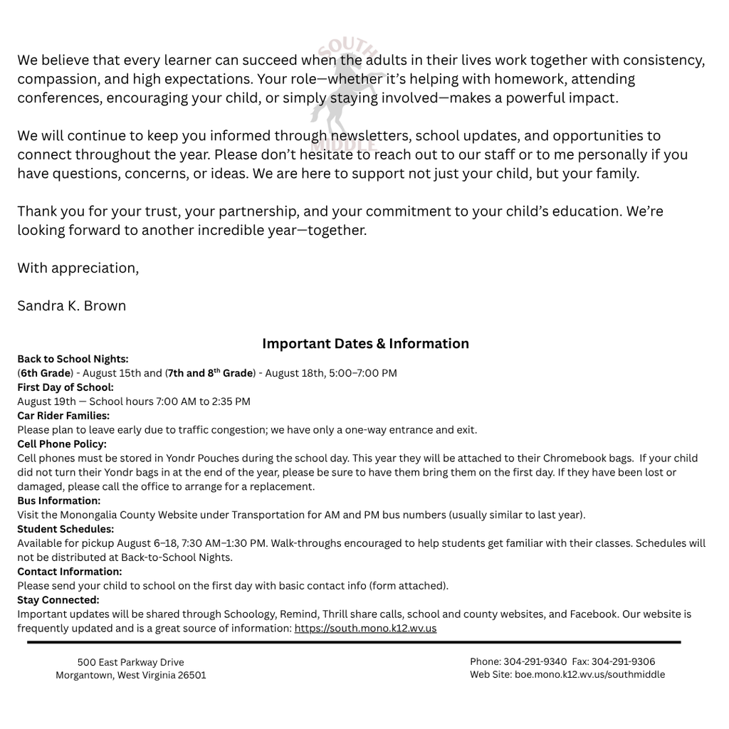 Page 2 of Opening Letter