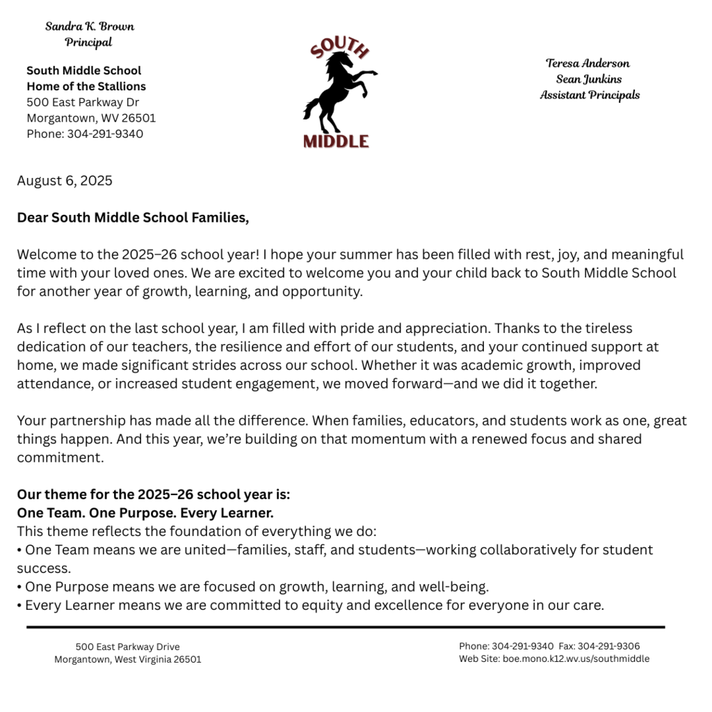 Opening Letter 