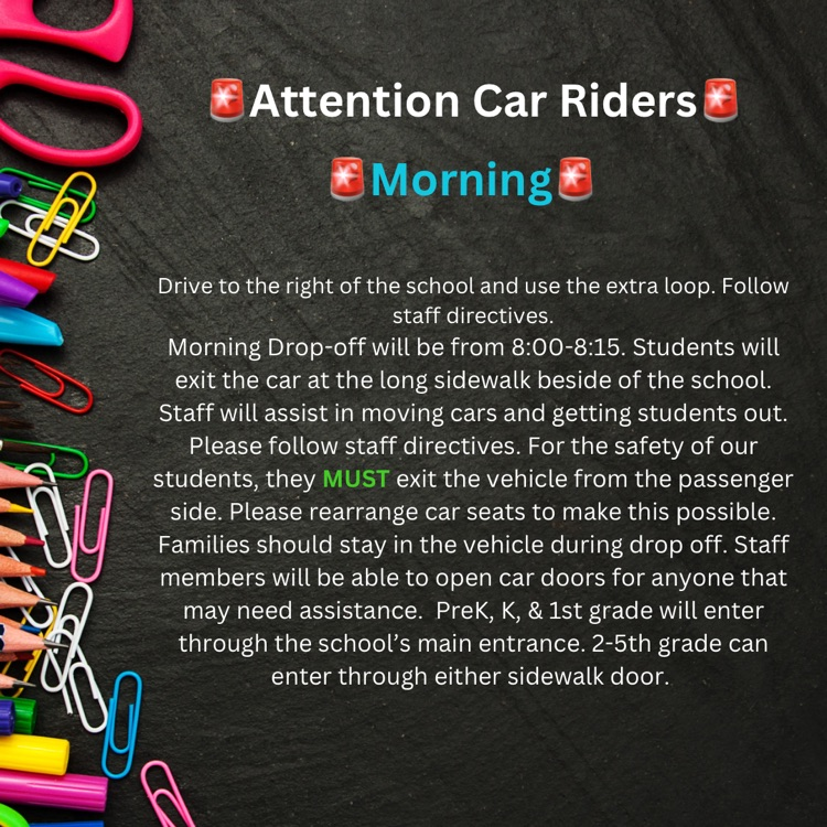 pic: Morning drop off routine