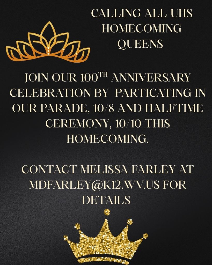 UHS Homecoming queens