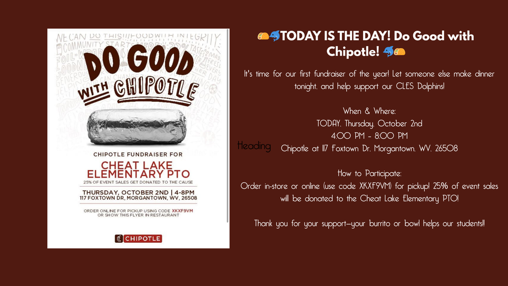 Cheat Lake PTO Fundraiser