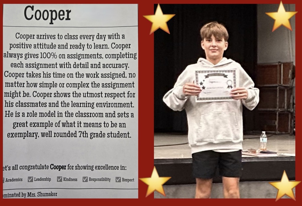 Student of the Month