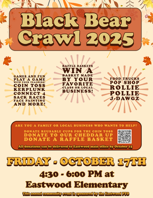 pic: Advertisement for the Black Bear Crawl