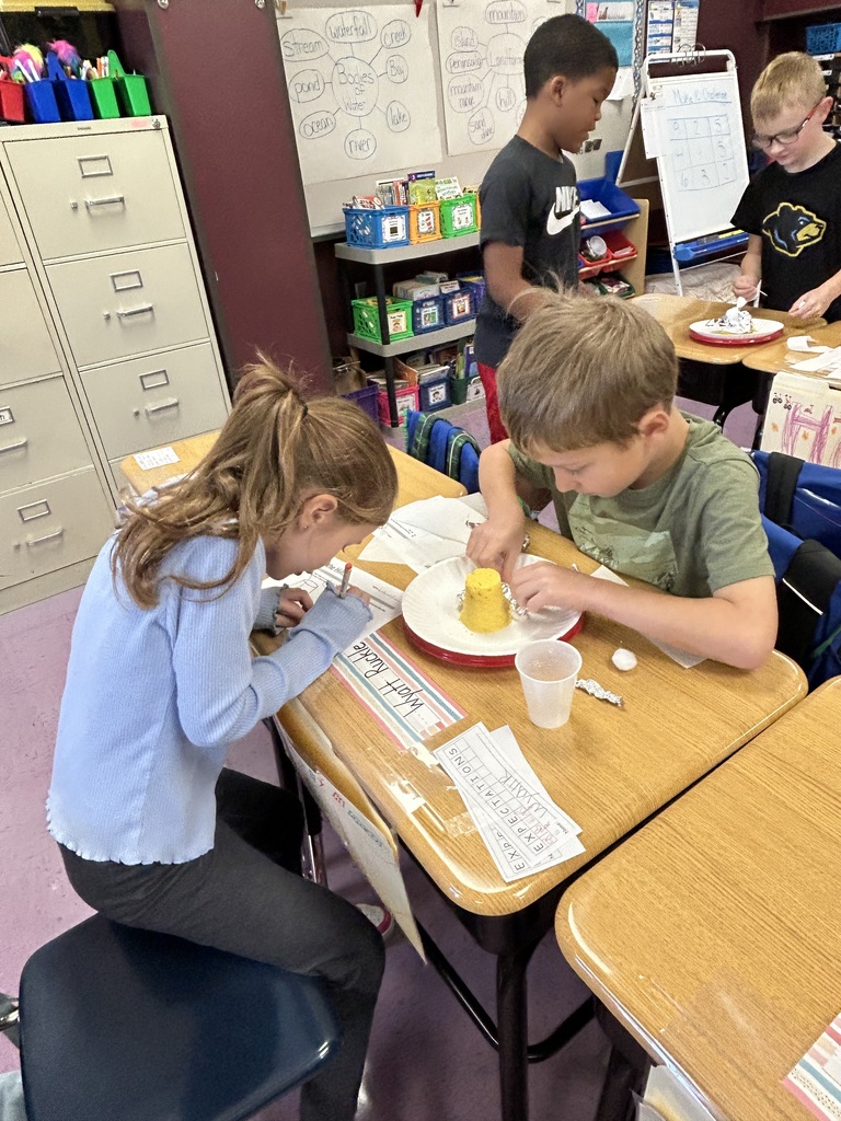 Fun with science: Students designed ways to prevent erosion!