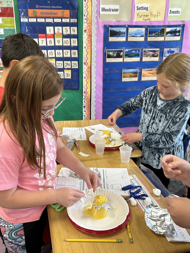 Fun with science: Students designed ways to prevent erosion!