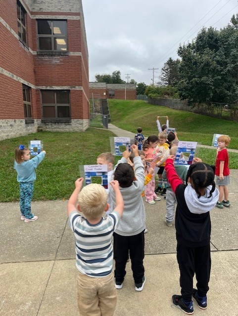 "Cloud hunting and painting our sky treasures!