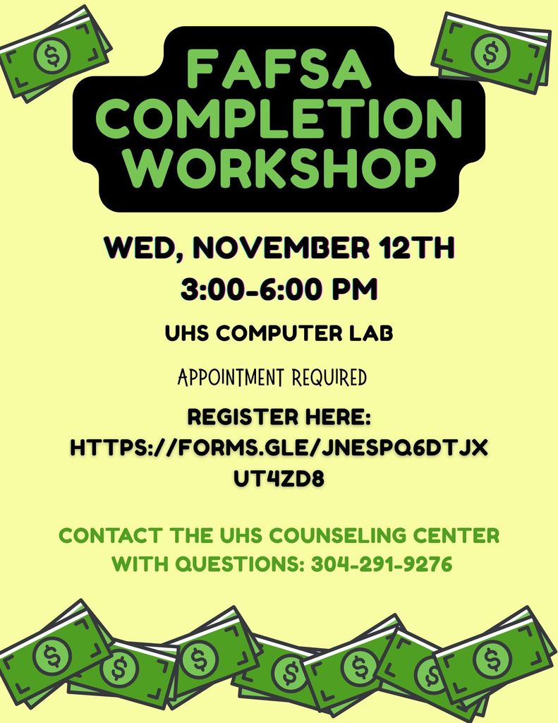 FAFSA completion workshop