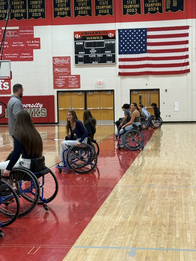 students UHS adaptive sports