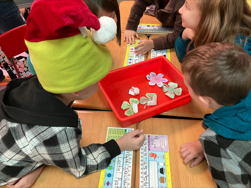 Today, 1st grade students explored the science of osmosis during an engaging visit from 4-H!