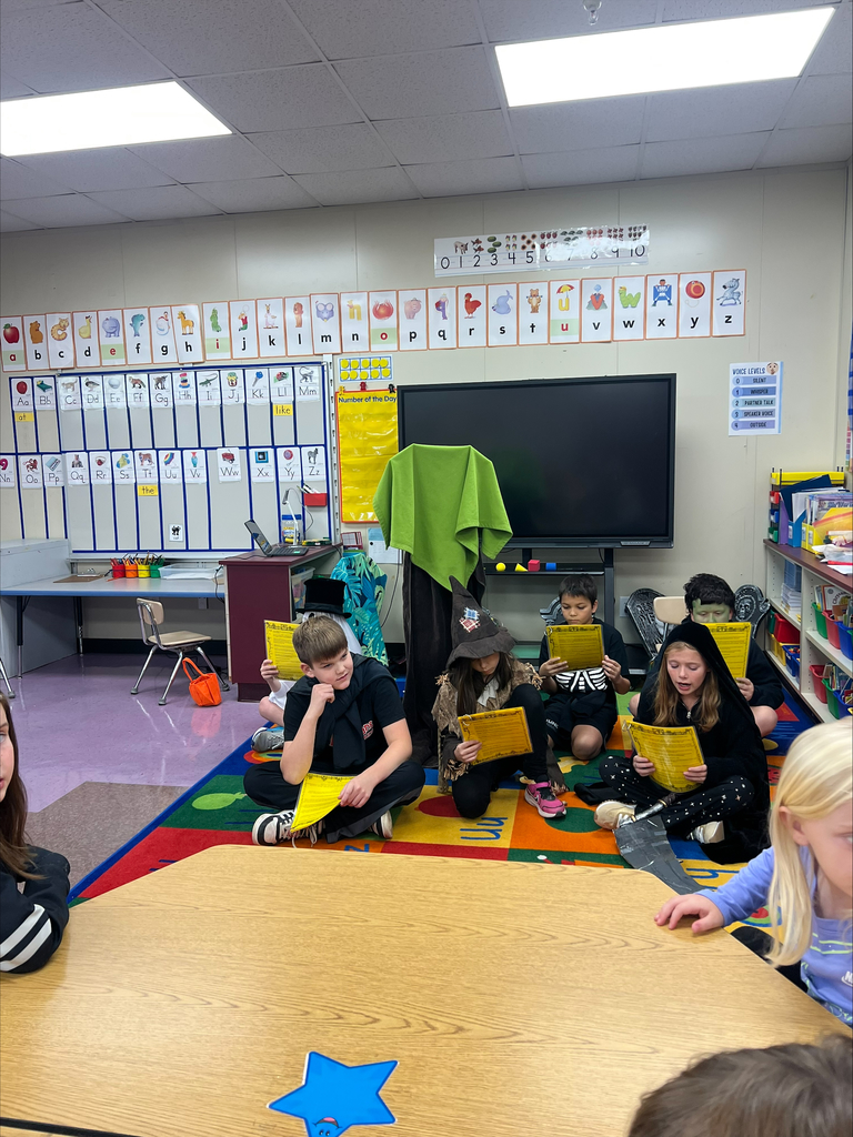 ourth Graders Delight Kindergarten Audience with Their Performance