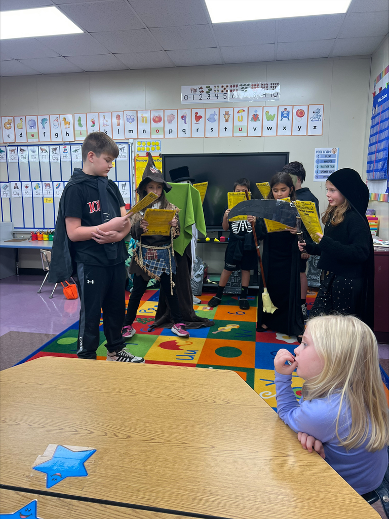 ourth Graders Delight Kindergarten Audience with Their Performance