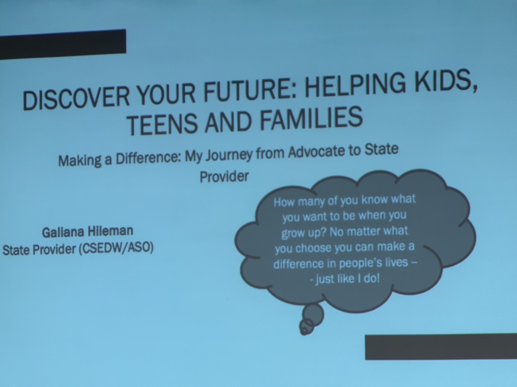 Slide of information