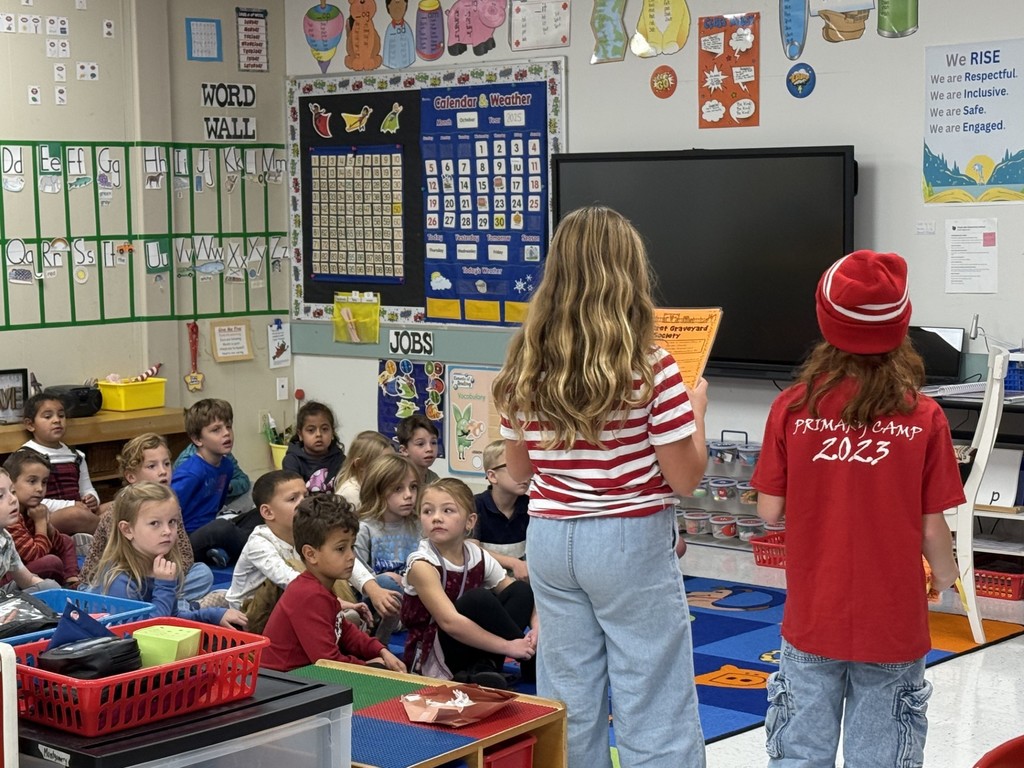 Fourth Graders Delight Kindergarten Audience with Their Performance