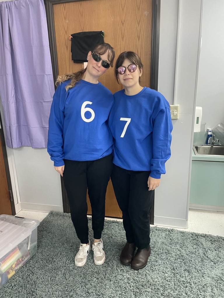 Our staff rocked the costumes and brought the Halloween fun to school today!